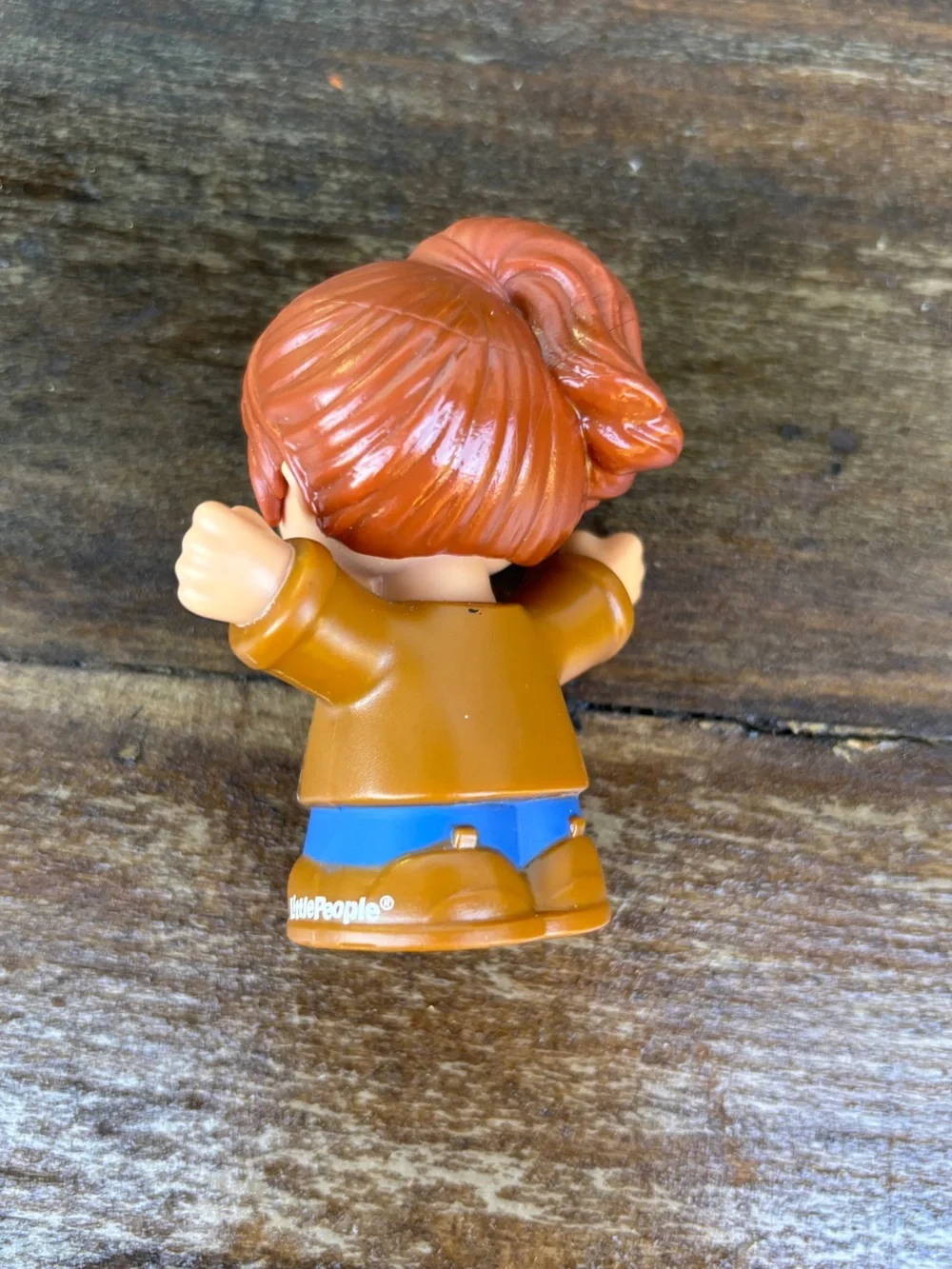 Fisher price little people farmer women Red-Headed Kids Toy Figure